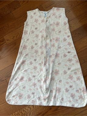 Halo Pink Floral Cotton Sleep Sack Size L (12-18M)